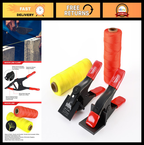 Pack mason line clamps - pack,