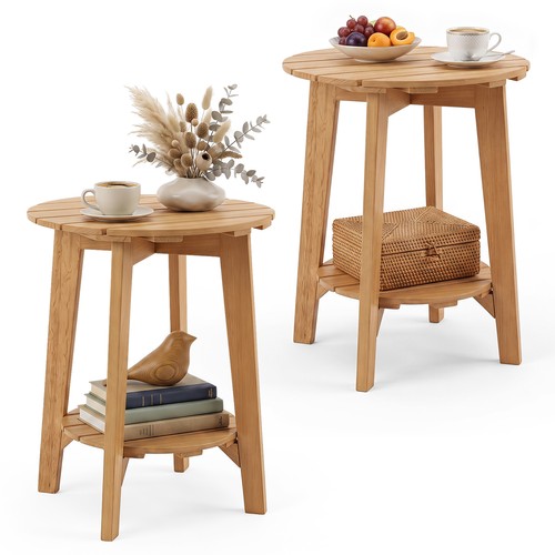 Outdoor eucalyptus wood - wood, side