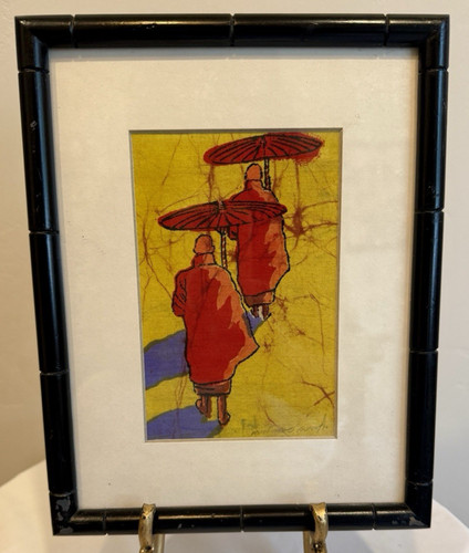 Ooak batik textile painting - batik,