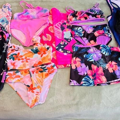 Girls swimwear bundle lot - swimwear, 10