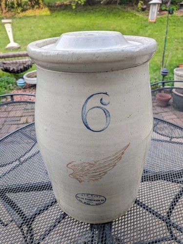 Antique red wing gallon - antique, 6