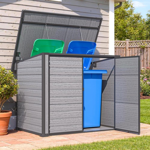 Resin outdoor trash - resin, can