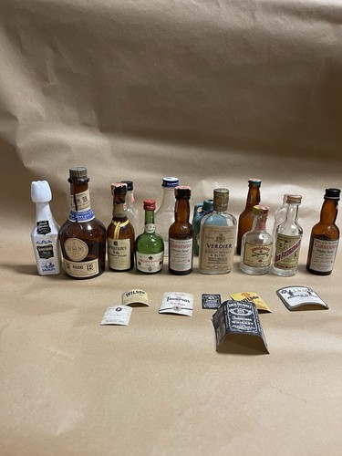 Whiskey liquor mini bottles - &,
