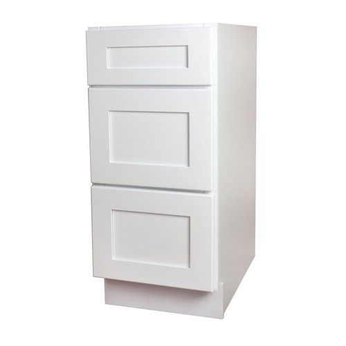 White shaker drawer - white,