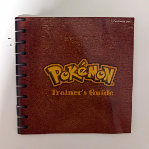 Pokémon yellow trainer - yellow, trainer's
