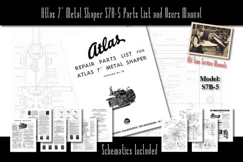 Atlas metal shaper s7b 5 - 7",