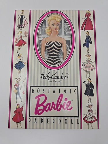 Barbie paperdoll set - barbie,