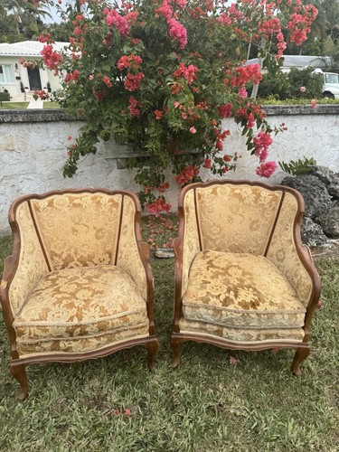 Vintage armchairs barrel back - vintage,