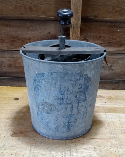 Vintage acme ice cream freezer - vintage,