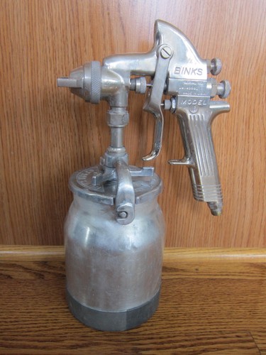 Binks model paint - model, gun