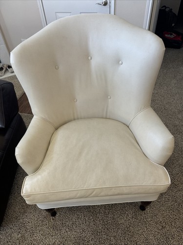 Leather chair - leather,