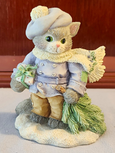 Enesco calico kittens oh - kittens, "oh