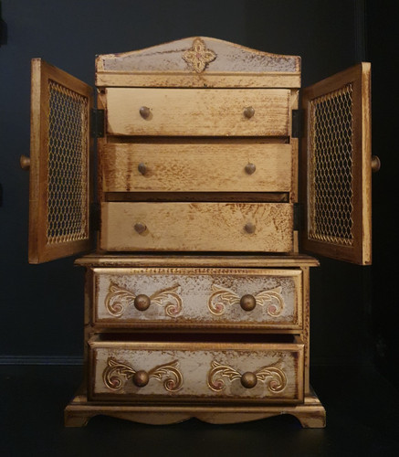 Vintage armoire jewelry - vintage,