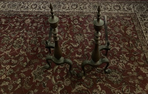 Antique federal style brass - style,