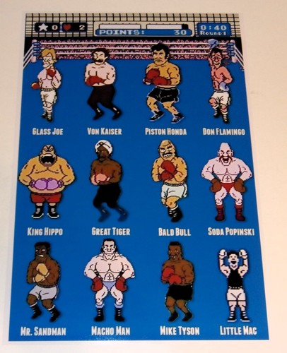 Nintendo nes punch out mike - nintendo, out!