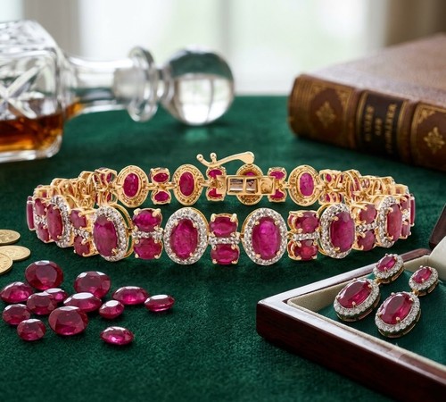 Oval natural ruby - oval,