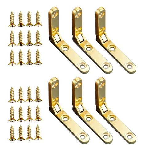 6pcs small hinges with - hinges, screws