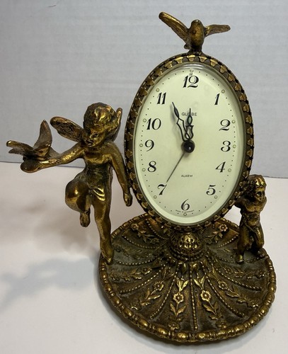 Vintage globe germany gold - vintage,
