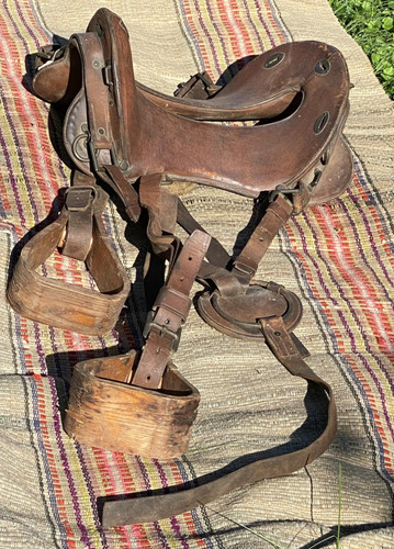 Antique vtg mcclellan - antique, cavalry