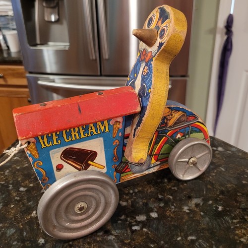 Antique gong bell ice cream - antique,