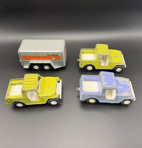 Vintage 1970s tootsietoy jeep - vintage,