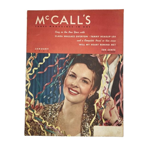Vtg mccall magazine january - vtg,