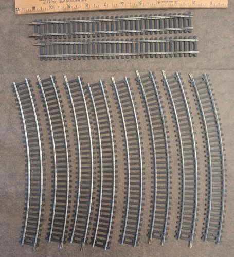 Bachmann track lot 8 - track, curved