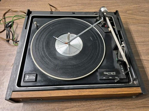 Vintage garrard 440m record - vintage,