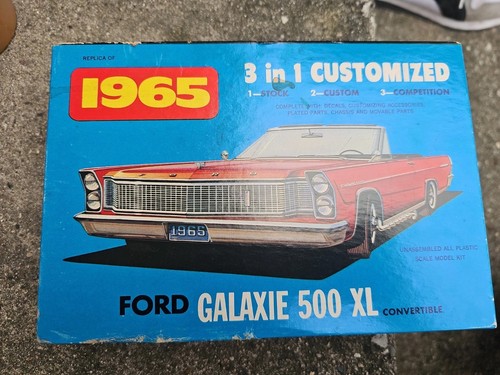 Vintage blue box - box, 1965