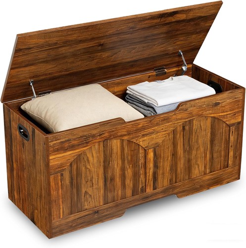 Wooden large toy box - 39.3"wooden,