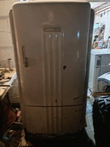 Vintage refrigerator - vintage,