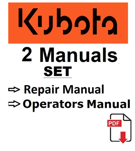 Kubota kx080 excavators wsm - kubota, kx080-4