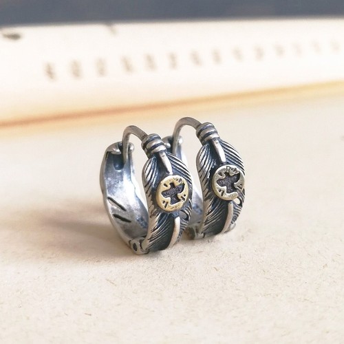 Antiqued sterling silver small - antiqued,