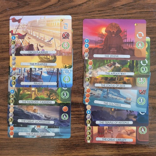 Wonders board game lost - wonders,