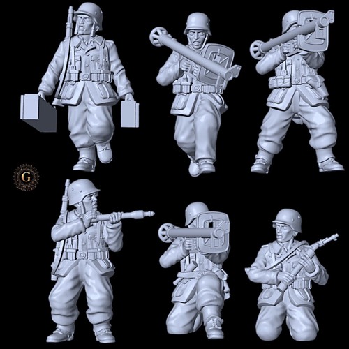 German infantry panzerschreks - german,