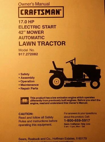 Sears lt1000 craftsman 42 - lt1000,