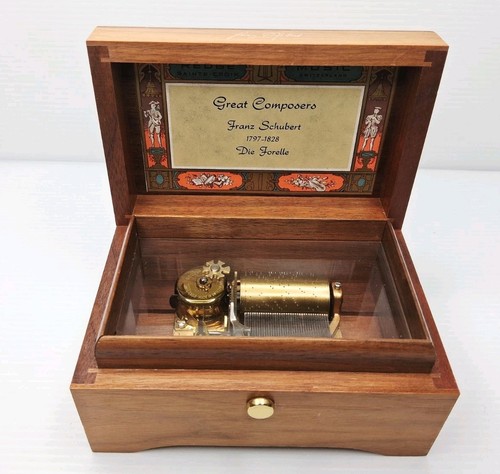 Vintage reuge music box sainte - vintage,