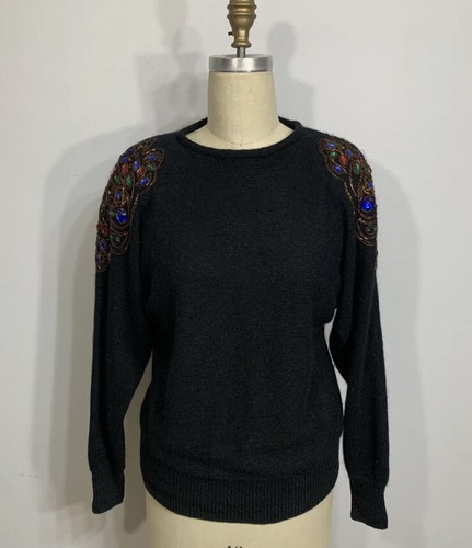 Vintage sweater silk angora - sweater,