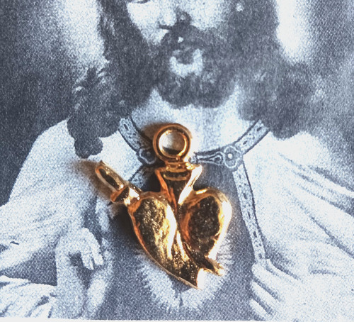 Sacred heart jesus - of, medal