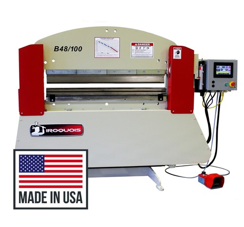 New iroquois press brake - new, 48"