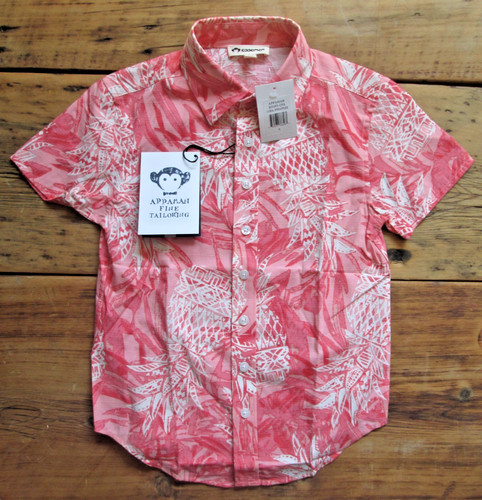 New appaman boys shirt coral - appaman,