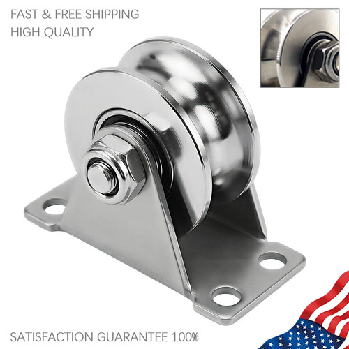 Screw hole groove pulley - 4, u