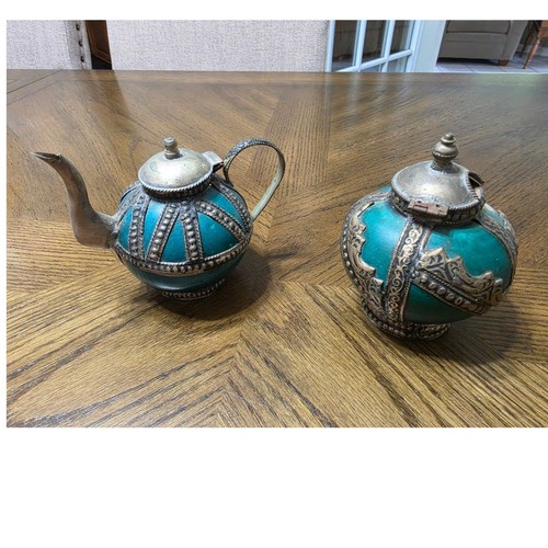 Vintage moroccan teal - moroccan, ceramic