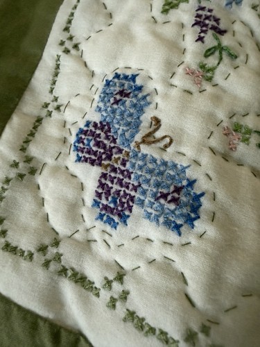 Homemade california king quilt - king,