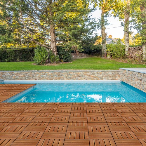 27pcs wood patio - 27pcs,