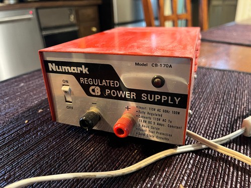 Numark 170a radio - numark, dc