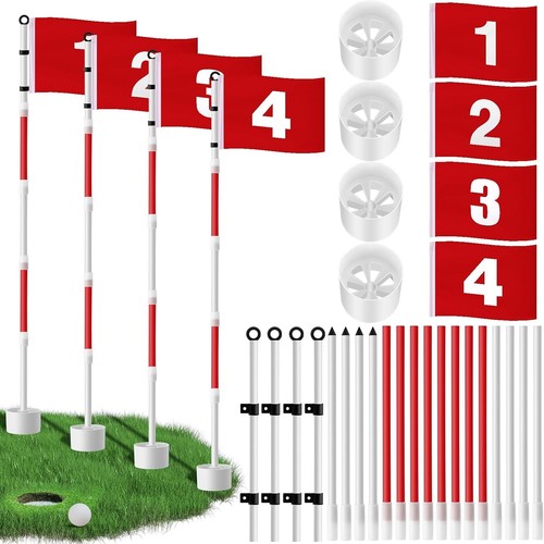 Pack golf flag stick - stick, 6ft