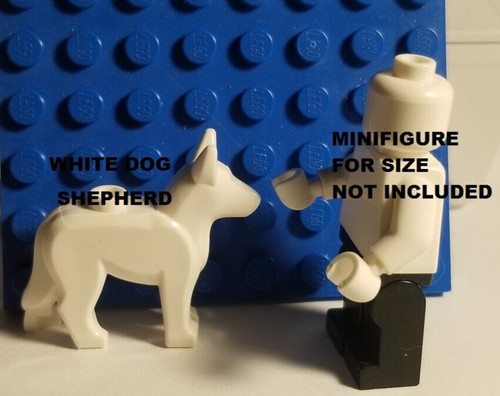 Lego shepherd dog - dog, statue