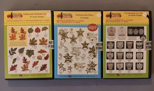 New sealed amazing designs - 3,