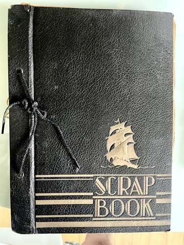 Antique victorian scrap book - victorian,